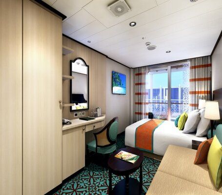 Carnival Vista - Carnival Cruise Line - Havana Cabana Balkonkabine (HE)