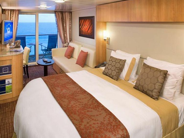 Celebrity Eclipse - Celebrity Cruises - Deluxe Balkonkabine (1A)
