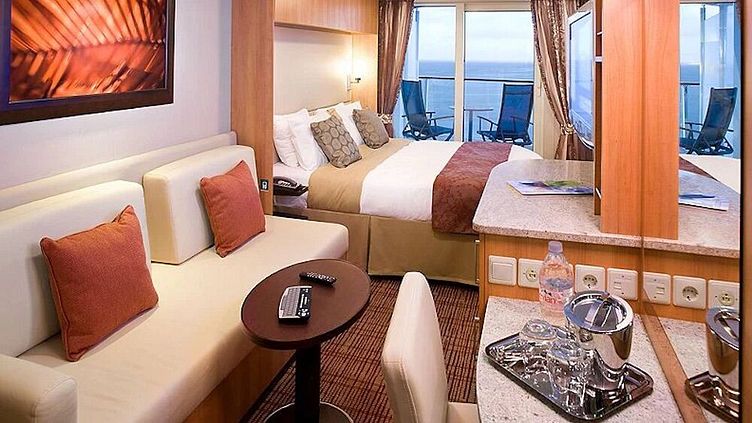 Celebrity Eclipse - Celebrity Cruises - Prime AquaClass Balkonkabine (A1)
