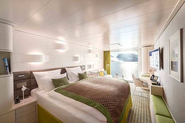 HANSEATIC nature - Hapag-Lloyd Cruises - 2-Bett Panoramakabine