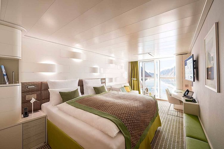 HANSEATIC nature - Hapag-Lloyd Cruises - 2-Bett Balkonkabine