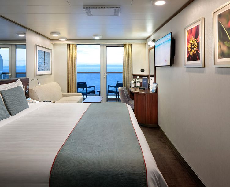 Gemütliche Balkonkabine an der MS Nieuw Amsterdam