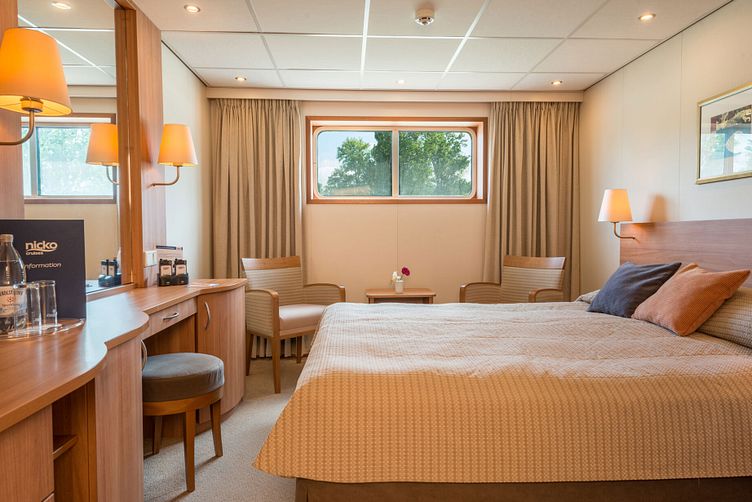 MS RHEIN SYMPHONIE - Nicko Cruises - 2-Bett-Kabine Hauptdeck