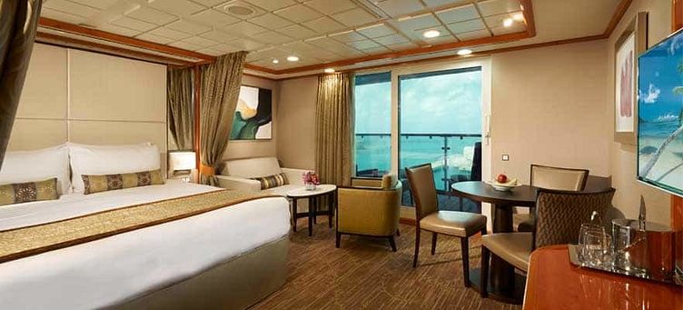 Norwegian Dawn - Norwegian Cruise Line - Penthouse mit großem Balkon, Heck (SM)