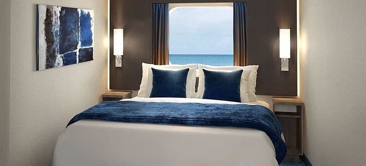 Norwegian Encore - Norwegian Cruise Line - Außenkabine mit Panoramafenster (OA)