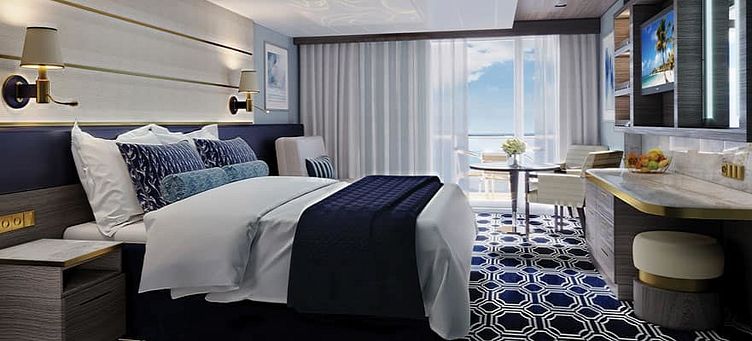 Norwegian Encore - Norwegian Cruise Line - The Haven Courtyard Penthouse mit großem Balkon (HE)