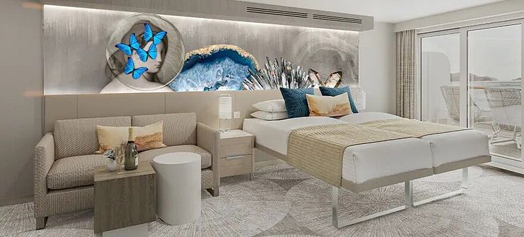 Norwegian Prima - Norwegian Cruise Line - Club Balcony Suite mit großem Balkon (M2)