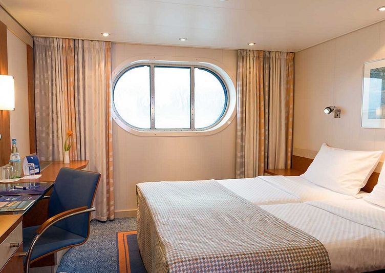 BELVEDERE - Ohne Reederei - 2 Bett Aussenkabine Hauptdeck