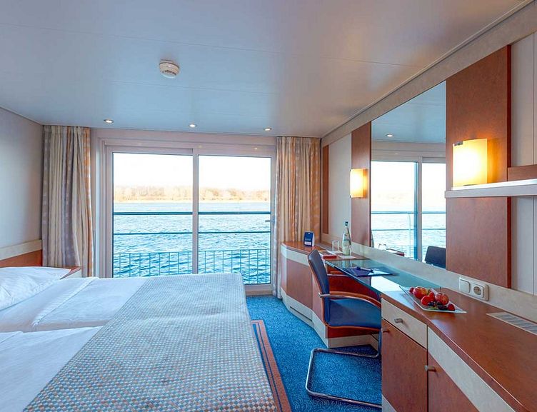 BELVEDERE - Ohne Reederei - 2-Bett Außenkabine Oberdeck