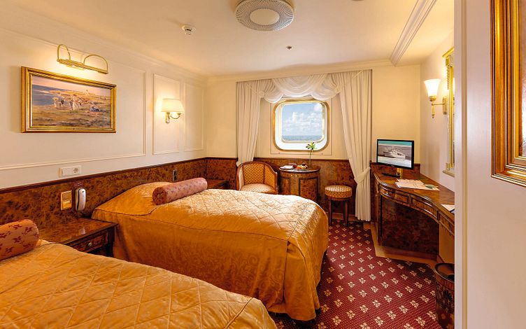 MS Deutschland - Phoenix Seereisen - 2-Bett-Außenkabine Kat. K+