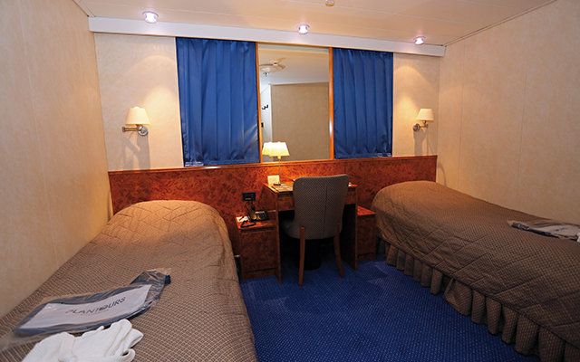 MS Hamburg - Plantours Hochseekreuzfahrten - Zweibett innen, Deck 3 (HK03)