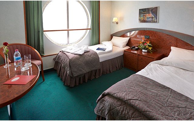 MS Hamburg - Plantours Hochseekreuzfahrten - Zweibett außen, Deck 2 (HK07)
