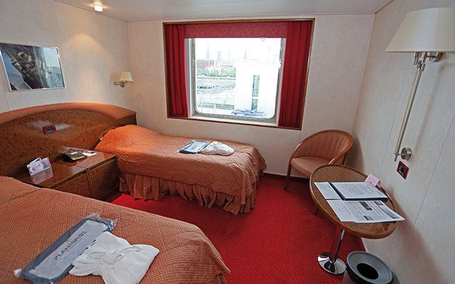 MS Hamburg - Plantours Hochseekreuzfahrten - Zweibett außen, Deck 4 (HK09)