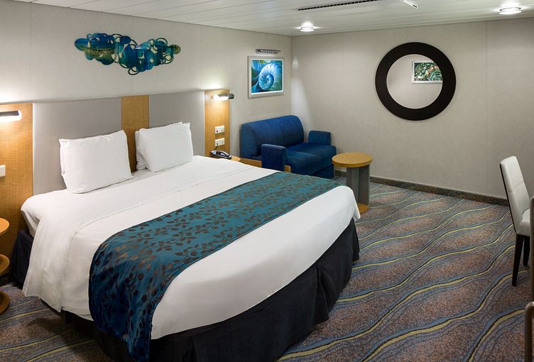 Moderne Innenkabine der Allure of the Seas