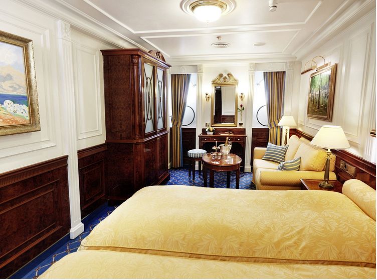 Sea Cloud II - Sea Cloud Cruises - Kat. E De-Luxe-Außenkabine