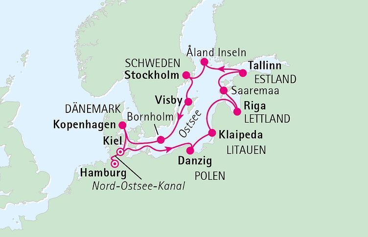 Reiseverlauf