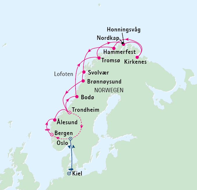 Reiseverlauf