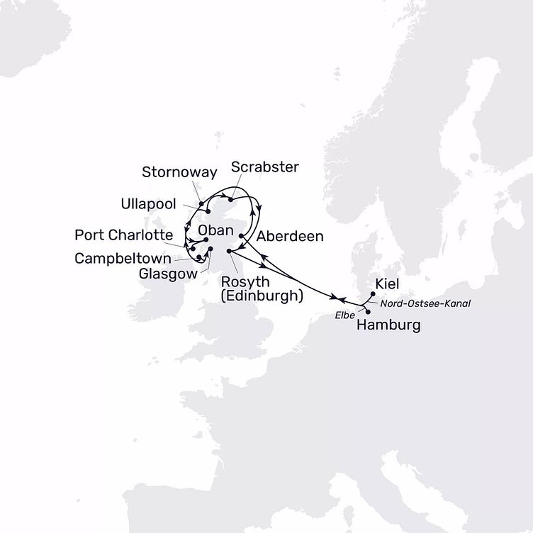 Reiseverlauf