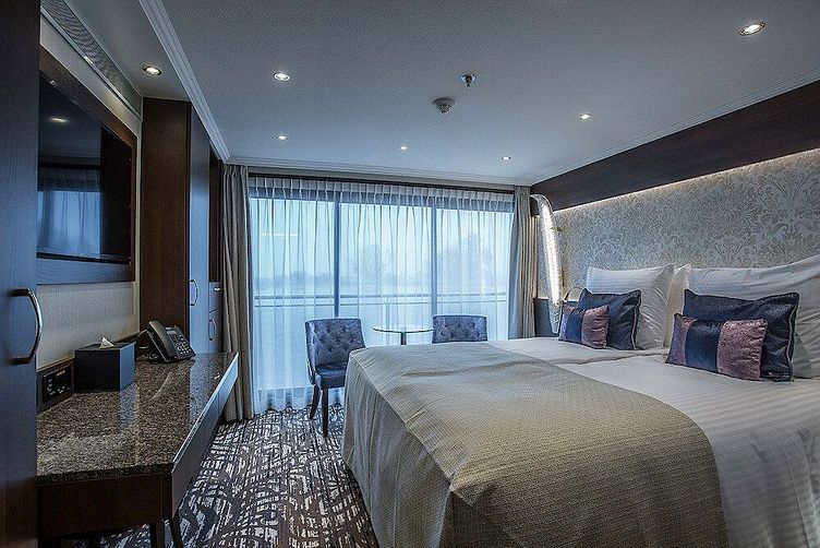 MS VIVA MOMENTS - VIVA Cruises - 2-Bett-Kabine, Diamantdeck (2BD)