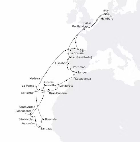 Reiseverlauf