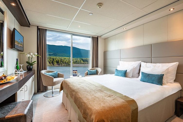 MS Amadeus Brilliant - Amadeus Flusskreuzfahrten - 2-Bett-Außenkabine,Kategorie A-1, Mozart Deck (A-1)
