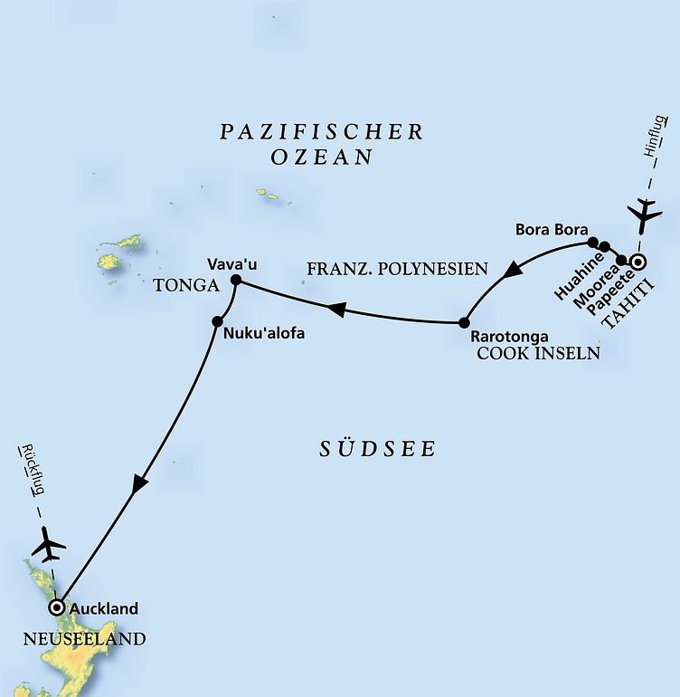 Reiseverlauf