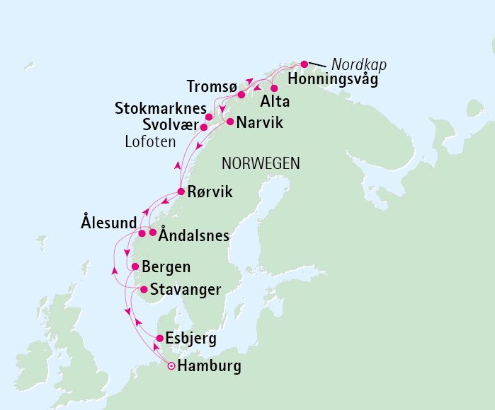 Reiseverlauf