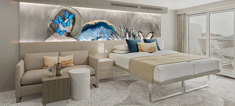 Norwegian Prima - Norwegian Cruise Line - Club Balcony Suite mit großem Balkon (M2)