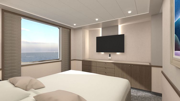 Die neue Suite Kat. 13 auf MS Hamburg