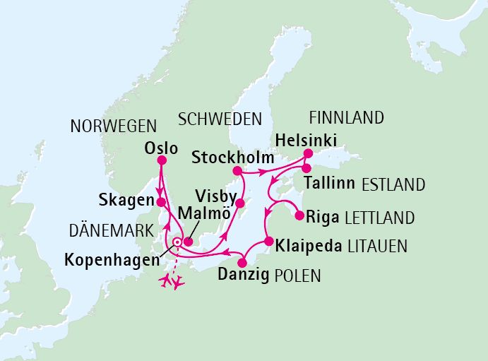 Reiseverlauf