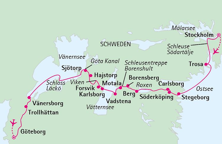 Reiseverlauf