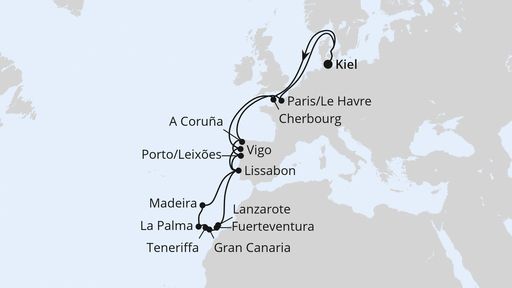 Reiseverlauf