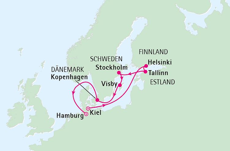 Reiseverlauf