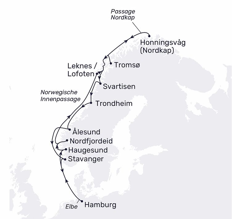 Reiseverlauf