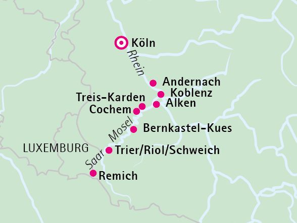 Reiseverlauf