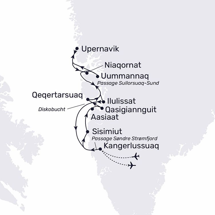 Reiseverlauf