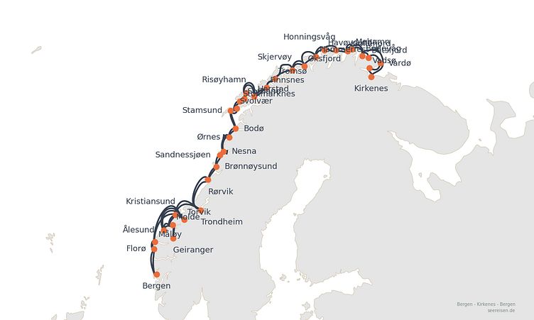 Reiseverlauf