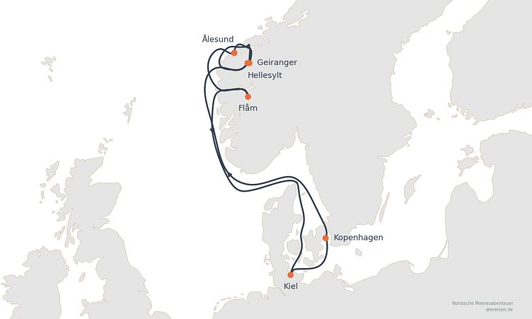 Reiseverlauf