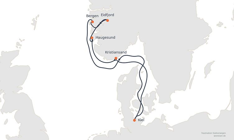Reiseverlauf