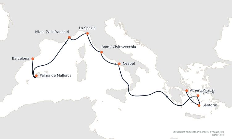 Reiseverlauf
