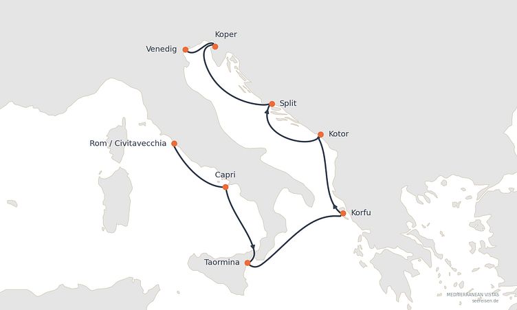Reiseverlauf