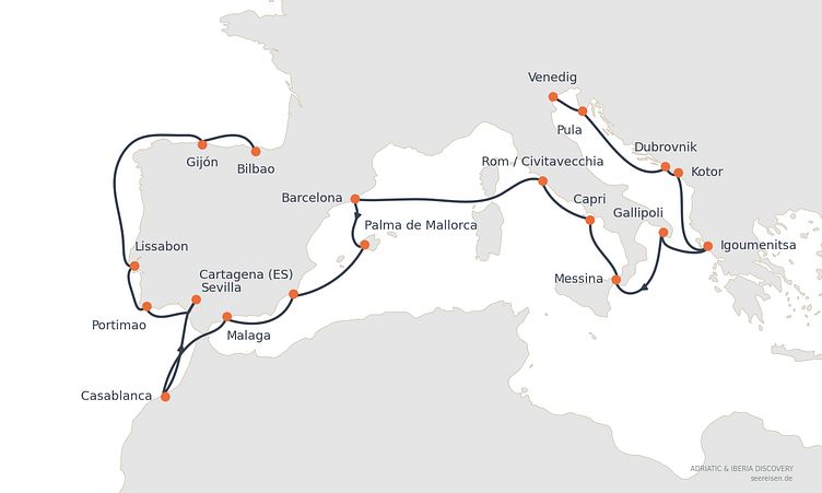 Reiseverlauf