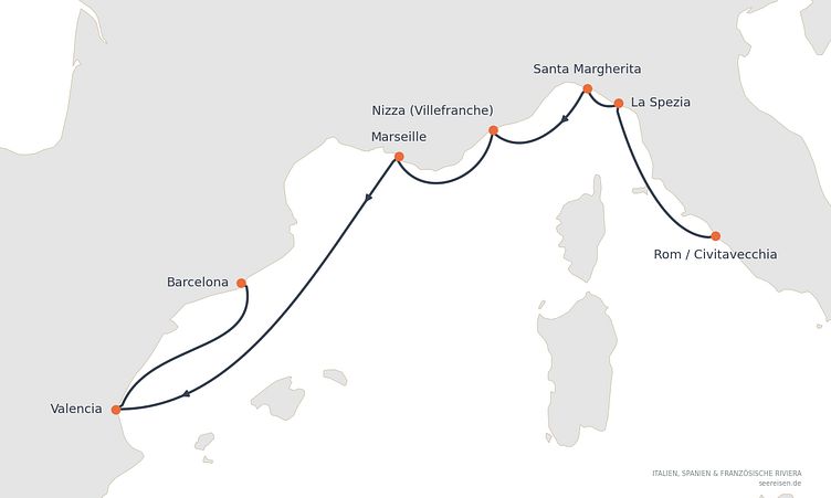 Reiseverlauf