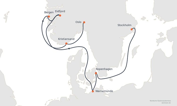 Reiseverlauf
