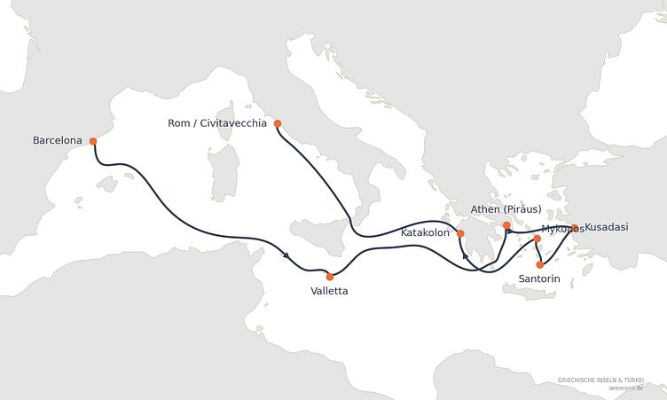 Reiseverlauf