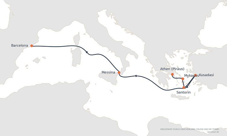 Reiseverlauf