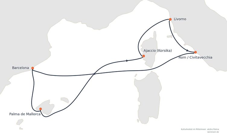 Reiseverlauf
