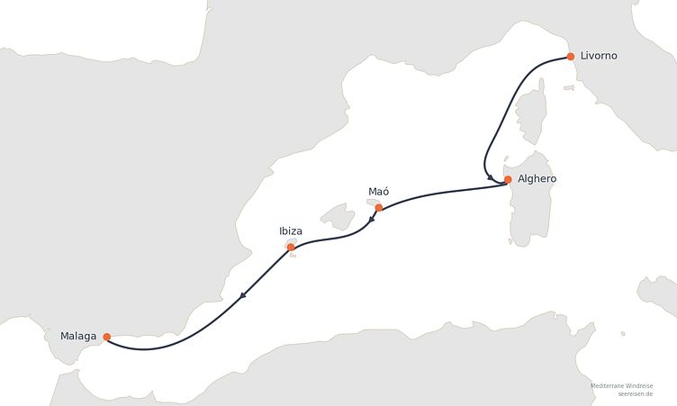 Reiseverlauf