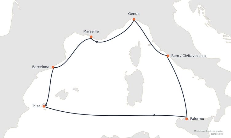 Reiseverlauf