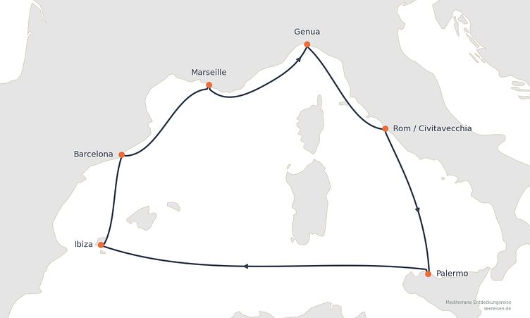Reiseverlauf